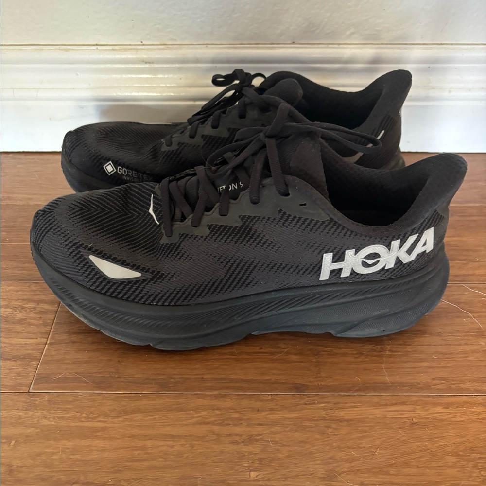 Hoka Black GORE-TEX Men's Athletic Shoes